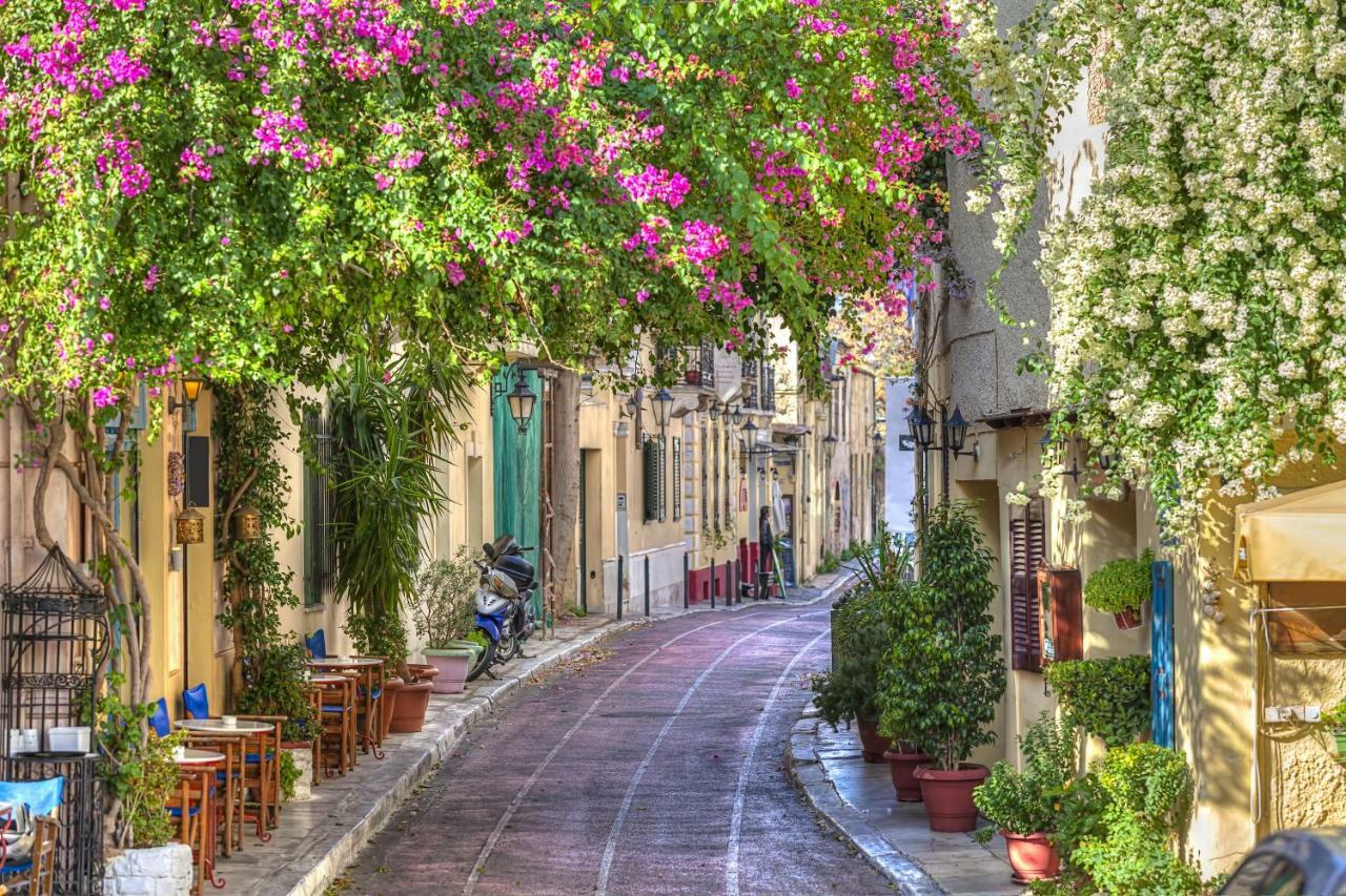 Acropolis Villa In Plaka Athen Eksteriør billede
